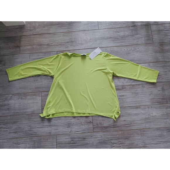 Spirithouse EDW Green Top Size L Polyester Blend Long Sleeve Round Neck - Picture 6 of 9
